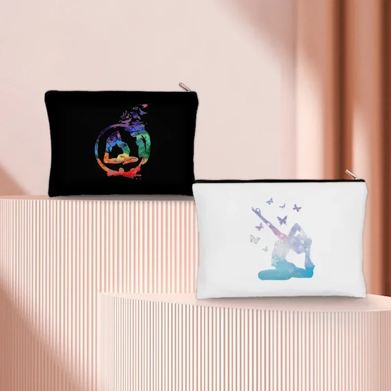 Beauty Kiss Makeup - Eu amo ginástica bolsa com zíper,