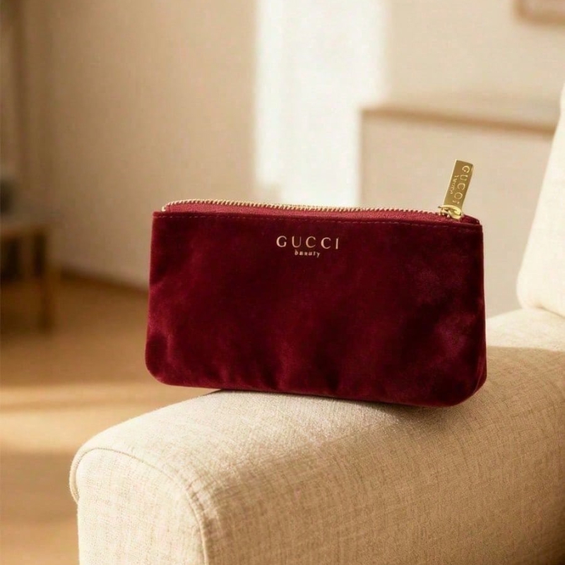 Ysl Beauty Makeup - Bolsa Clutch Vermelha Feminina GUCCI, Estojo