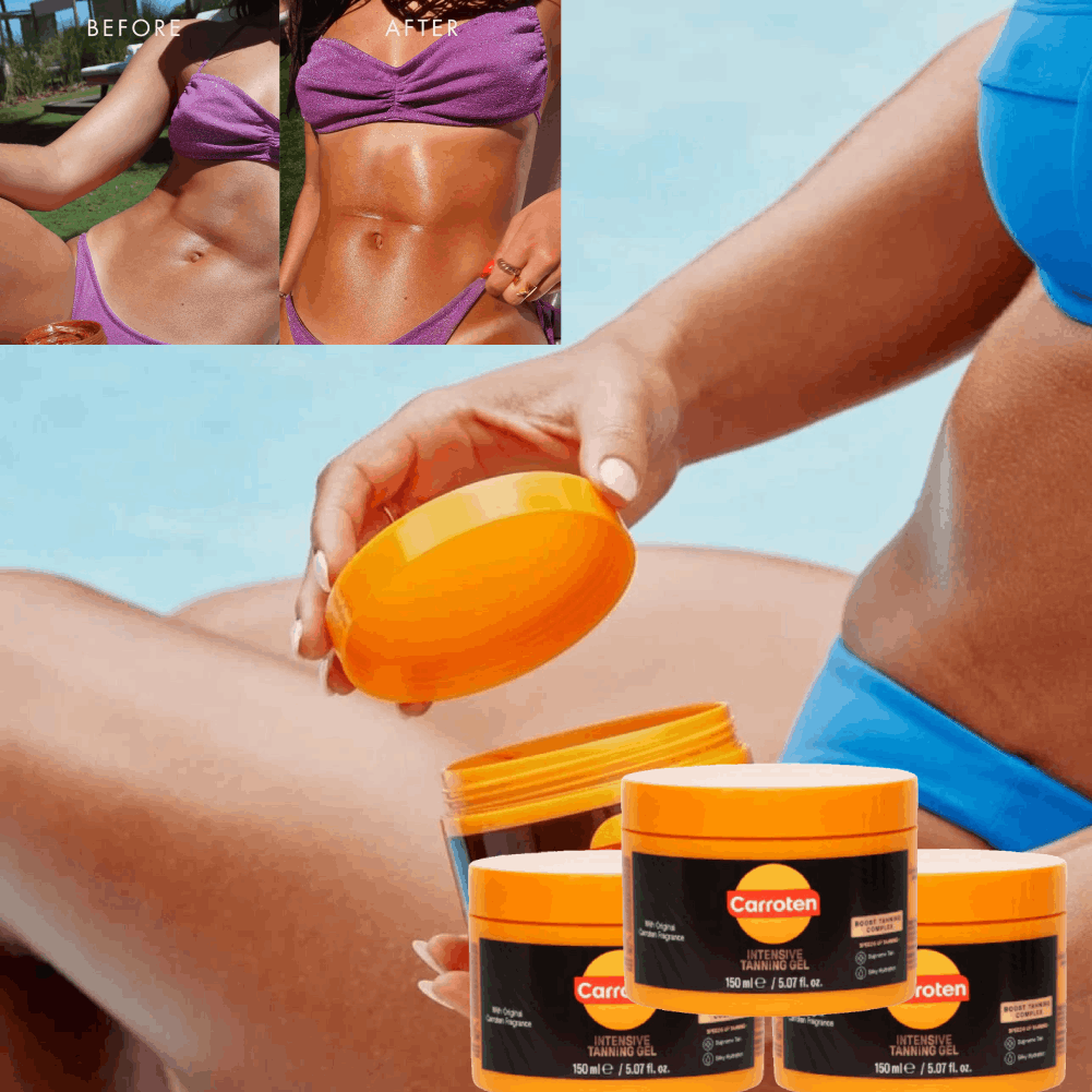 Body Shimmer Lotion - Gel Bronzeador Carrot Shimmer - Loção