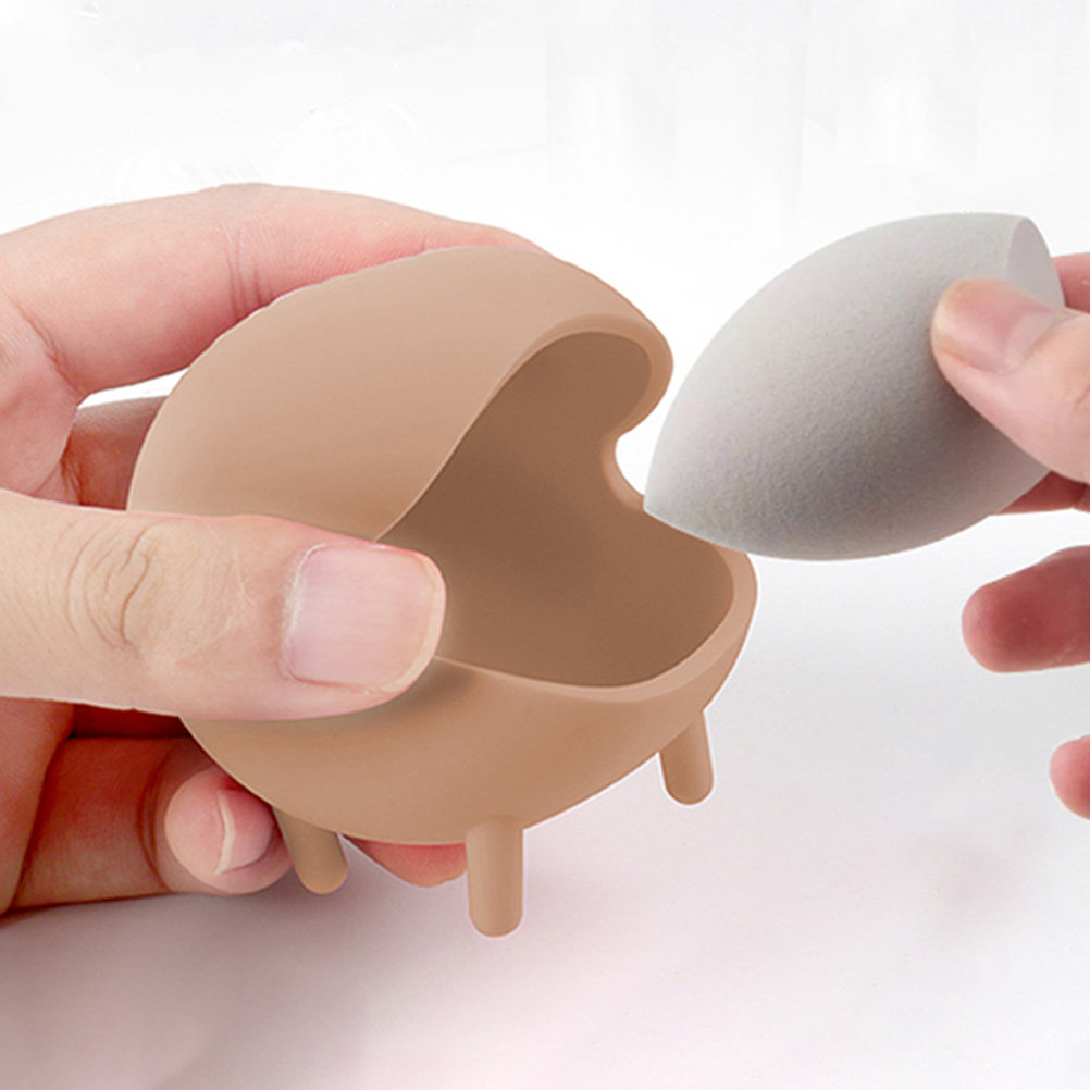 Beauty Makeup Tool - Estojo de Silicone Premium para Esponja