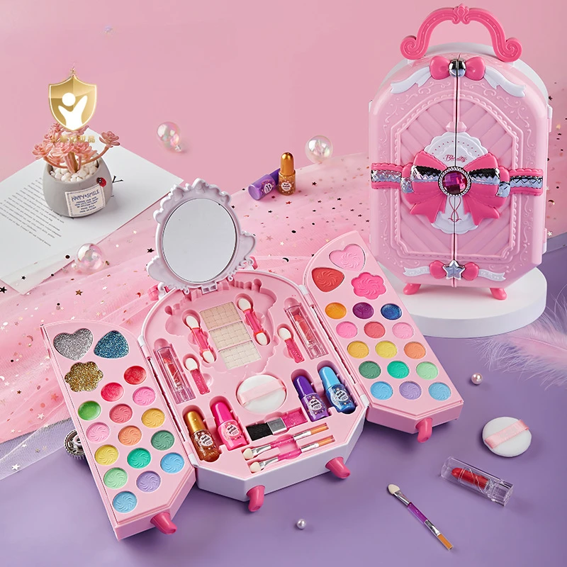 Beauty Makeup Girl - Brinquedo cosmético seguro para menina princesa