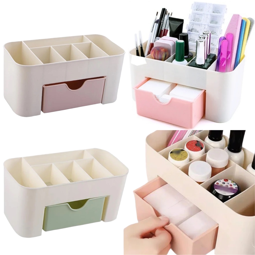 Beauty Kiss Makeup - Organizador de arte em unhas, gaveta