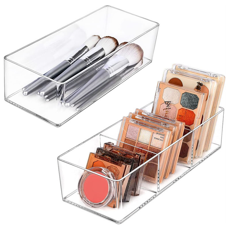 Beauty Kiss Makeup - Caixa de armazenamento de cosméticos acrílicos