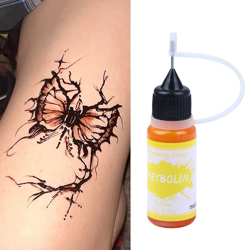Beauty Juice Makeup - Tinta de tatuagem temporária com suco