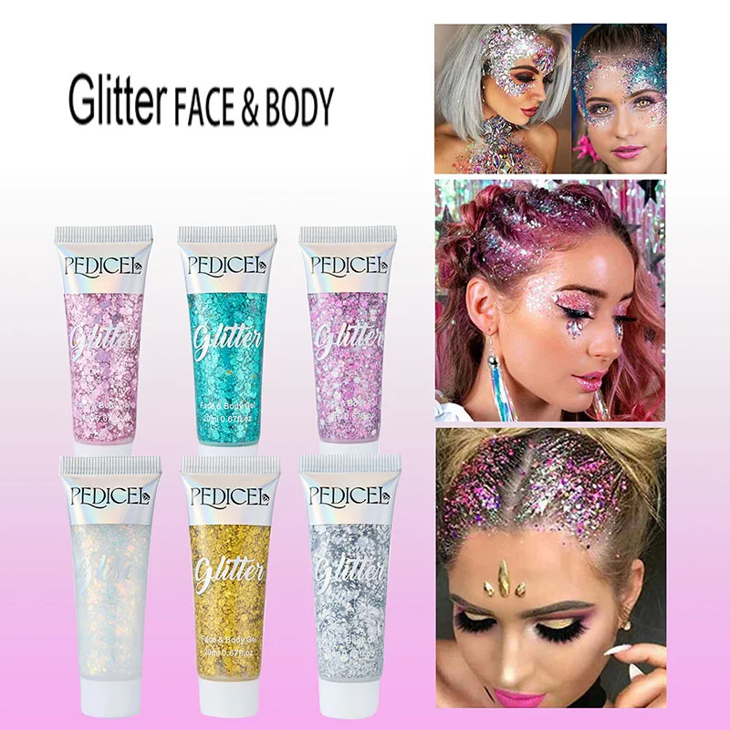 Olho glitter prego cabelo corp - Body Shimmer Lotion avaliação e preço
