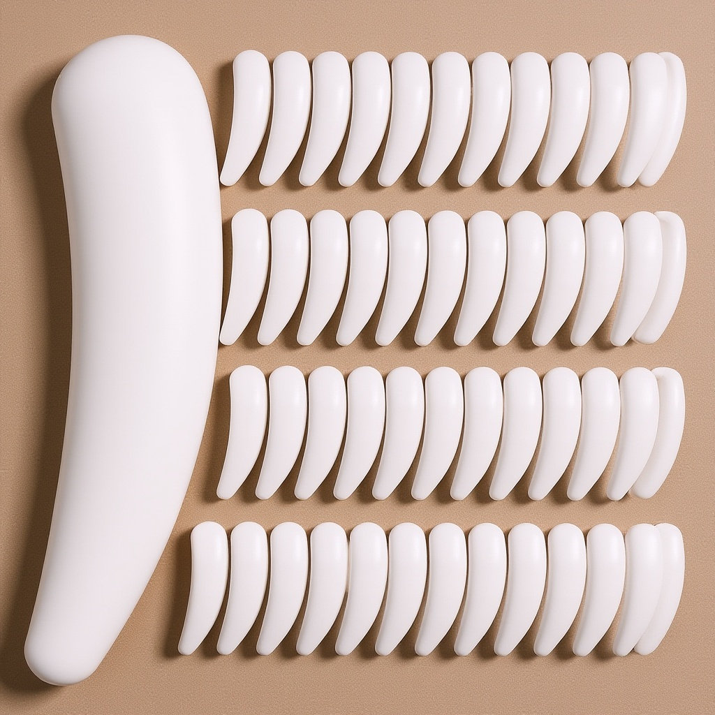 50 Peças Espátula Colher Facia - Beauty Makeup Tool avaliação e preço