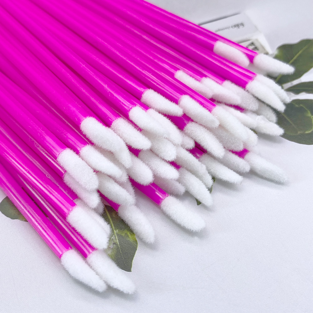100 pçs escova labial descartá - Beauty Kiss Makeup avaliação e preço