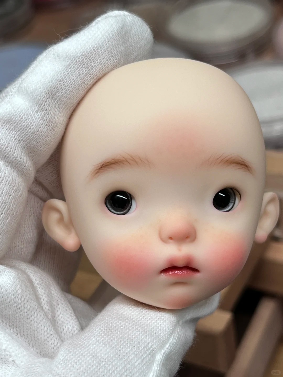 Cabeça de boneca sd bjd escala - Just Beauty Makeup avaliação e preço