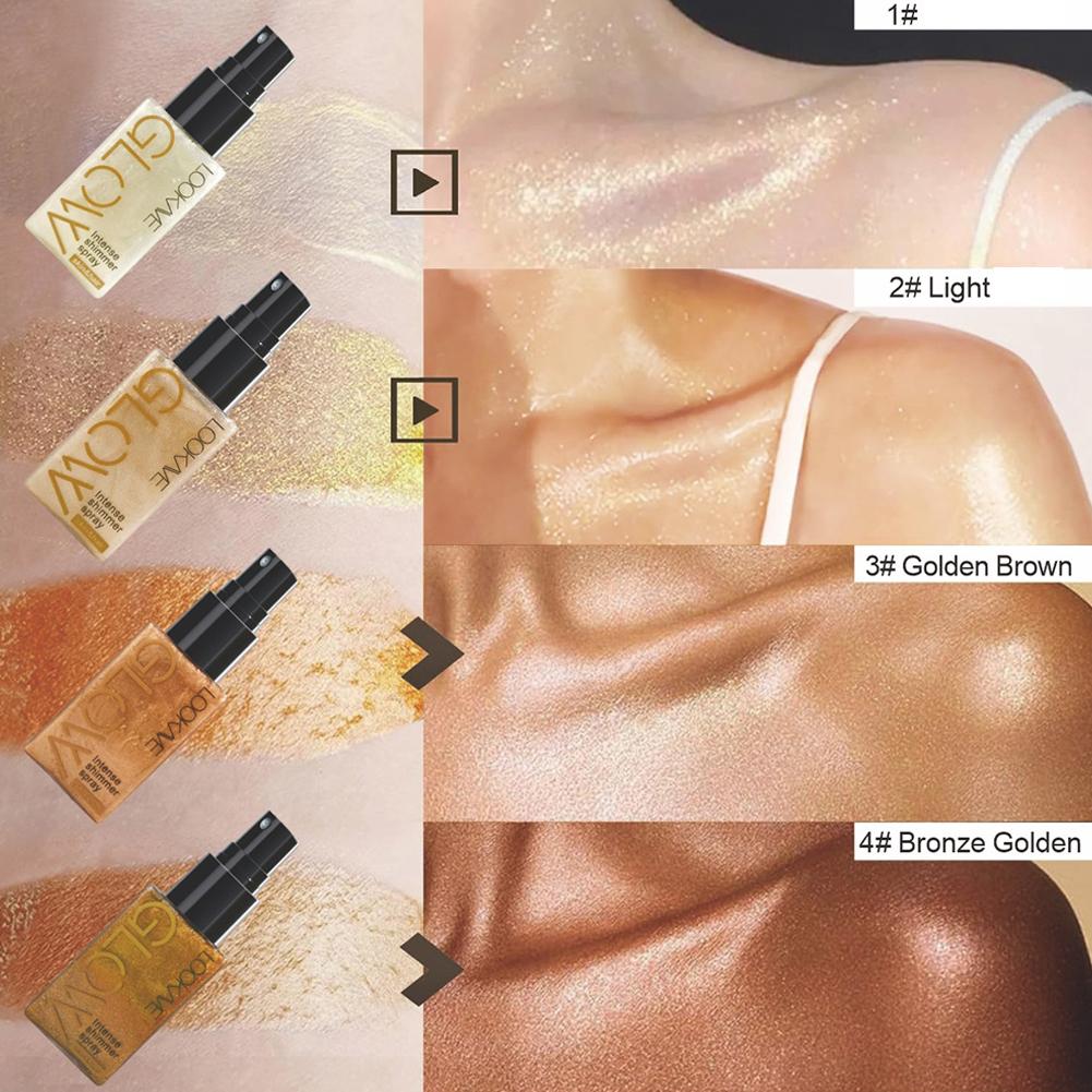Novo Spray de Óleo Iluminador  - Body Shimmer Lotion avaliação e preço