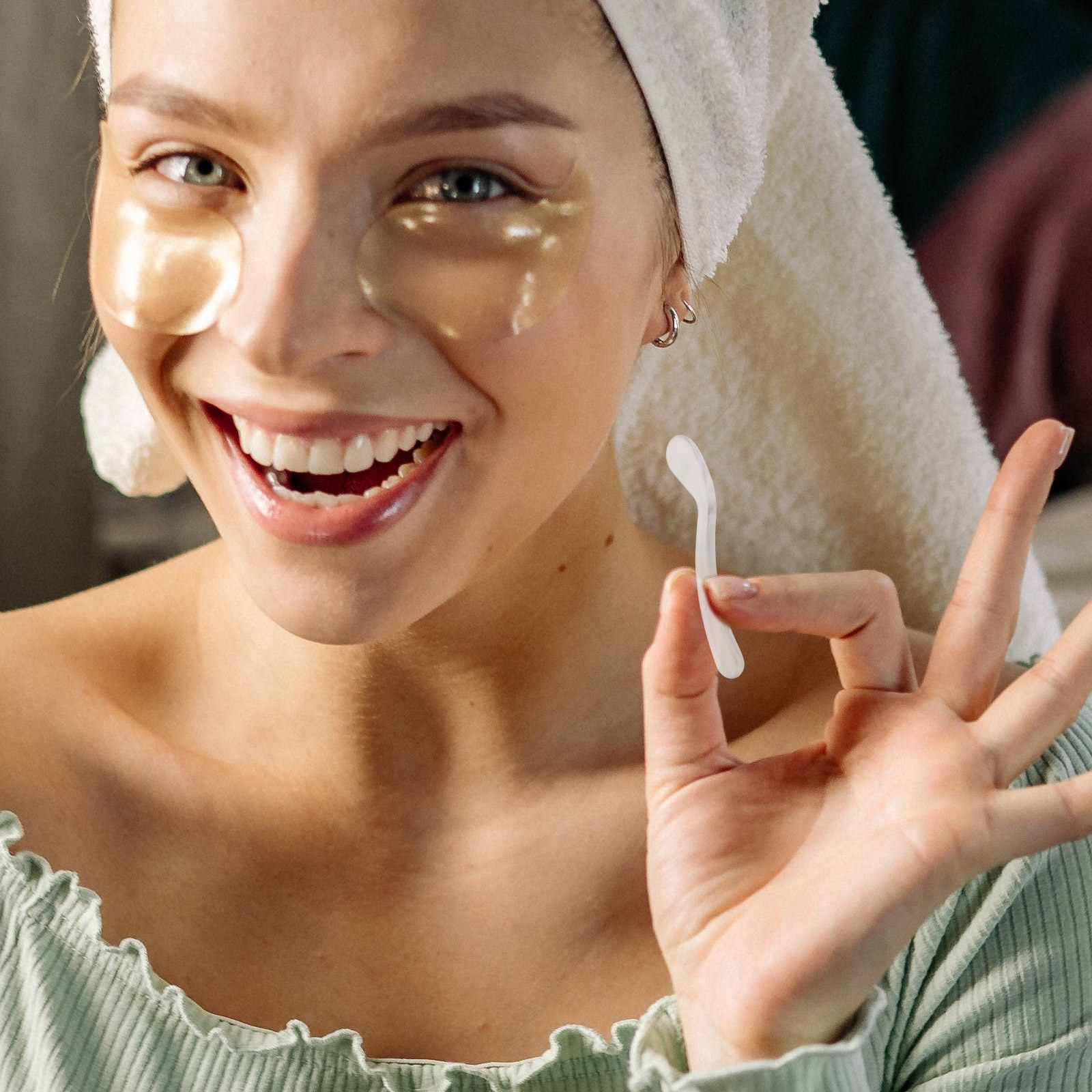 Espátula mini para rosto, supe - Beauty Makeup Tool avaliação e preço