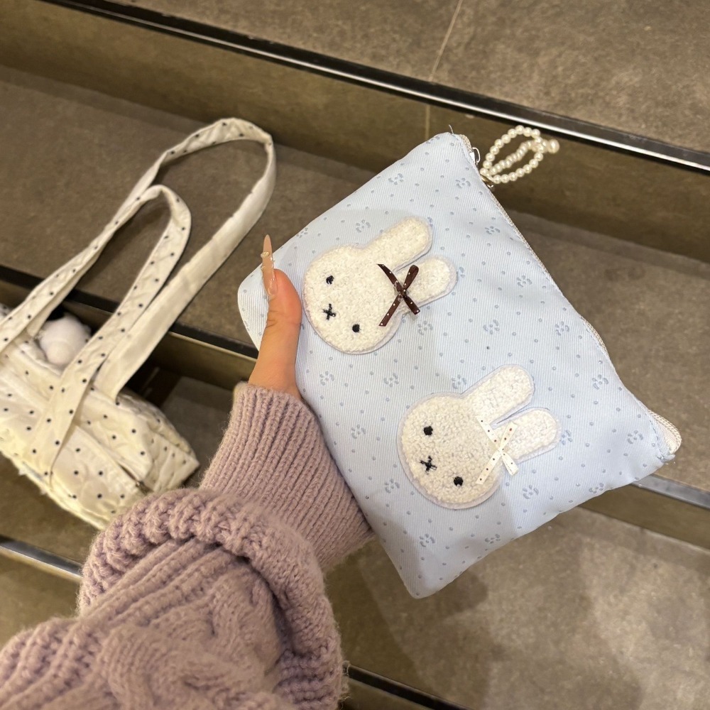 Bolsa de maquiagem Miffy Kawai - Beauty Kiss Makeup avaliação e preço