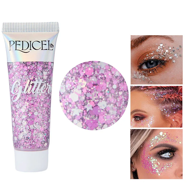 Olho glitter prego cabelo corp - Body Shimmer Lotion avaliação e preço