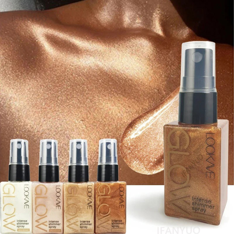Spray de óleo brilhante perola - Body Shimmer Lotion avaliação e preço