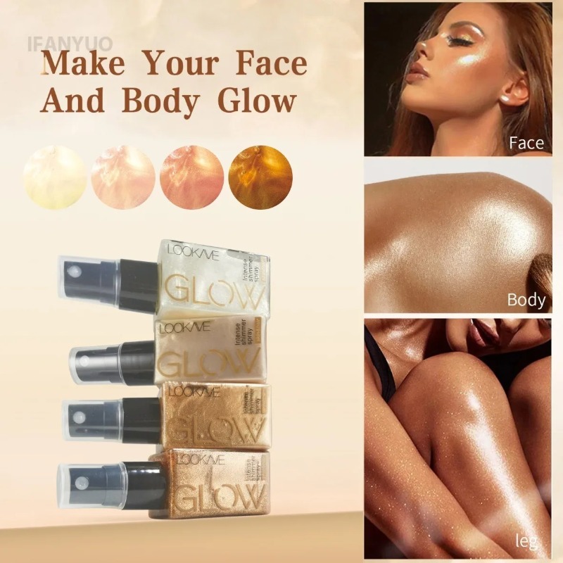 Spray de óleo brilhante perola - Body Shimmer Lotion avaliação e preço