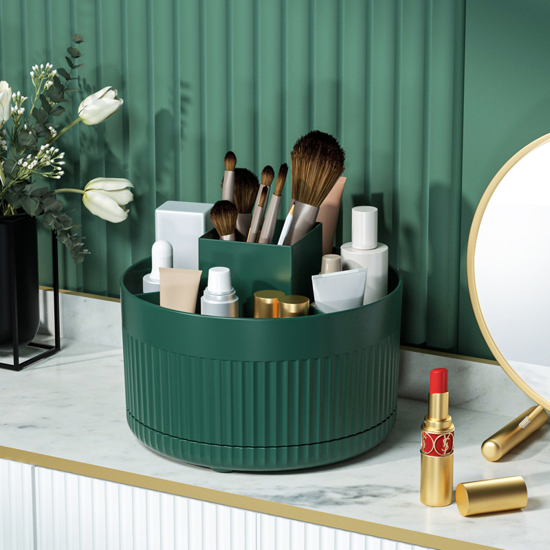360 °   Organizador Giratório  - Beauty Kiss Makeup avaliação e preço