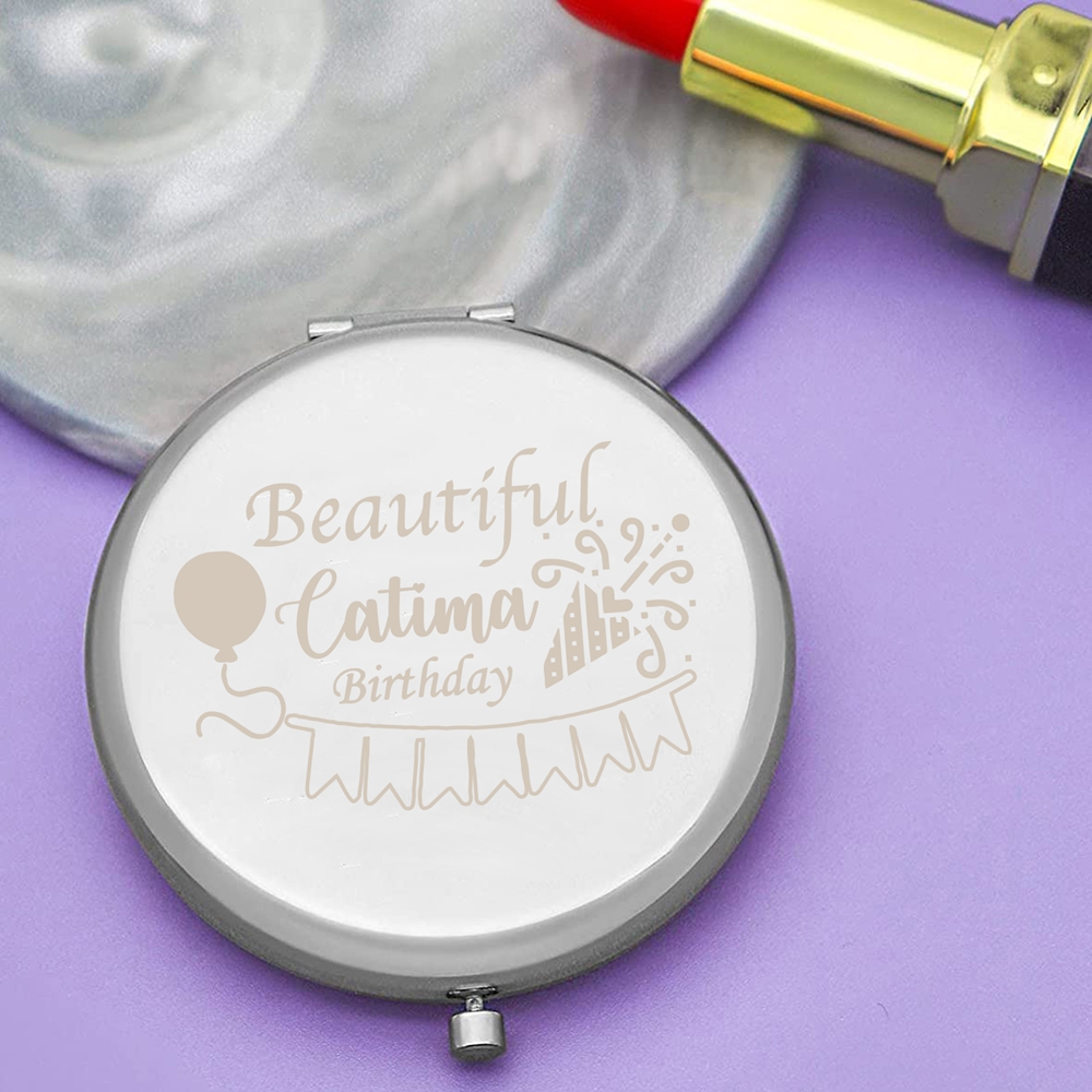 Espelho de maquiagem dourado r - Beauty Makeup Names avaliação e preço