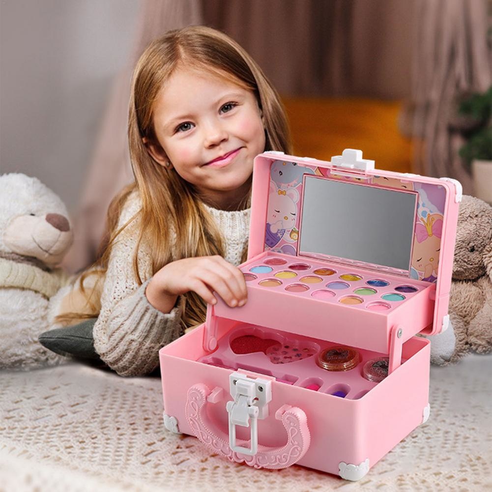 Crianças conjunto de maquiagem - Beauty Kiss Makeup avaliação e preço