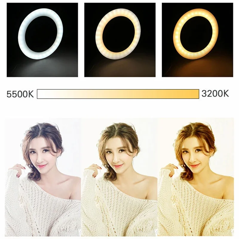Anel de luz led de 16cm, lâmpa - Beauty Makeup Tiktok avaliação e preço