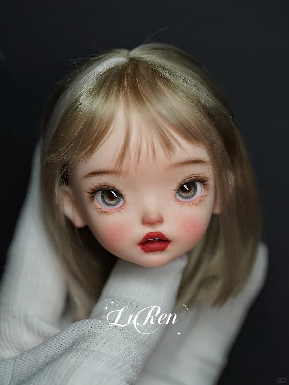 Cabeça de boneca sd bjd escala - Just Beauty Makeup avaliação e preço