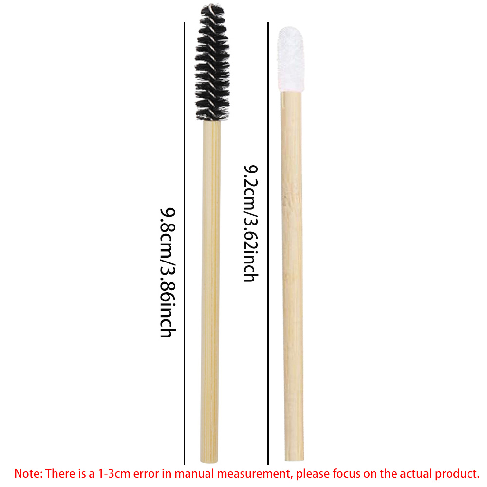 50/100 pçs kits de escovas lab - Beauty Kiss Makeup avaliação e preço