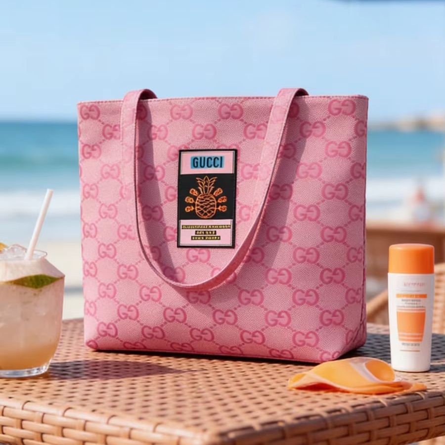 Bolsa Gucci Estilo Y2K em Lona - Ysl Beauty Makeup avaliação e preço
