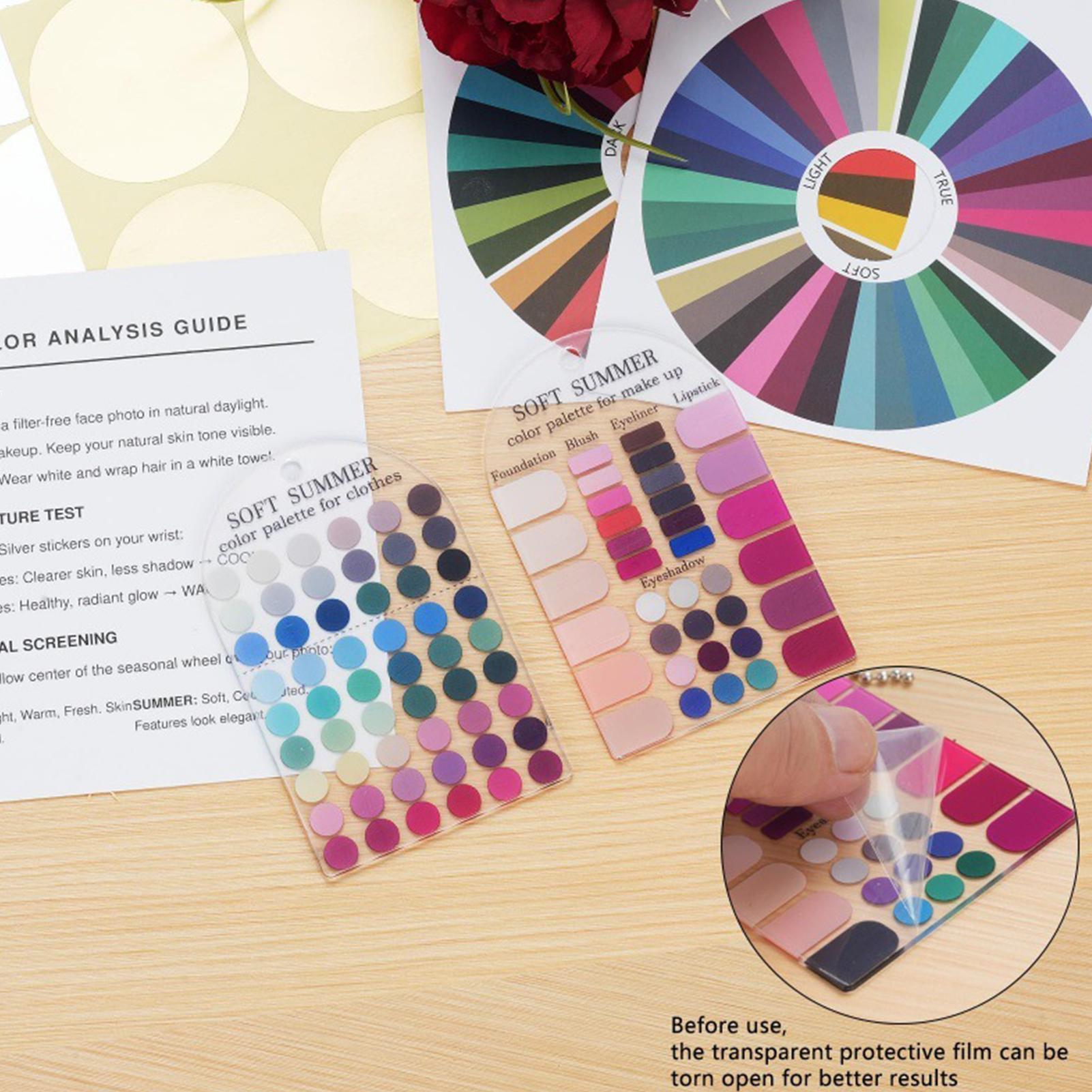 Cartões de Amostra de Cores de - Beauty Kiss Makeup avaliação e preço