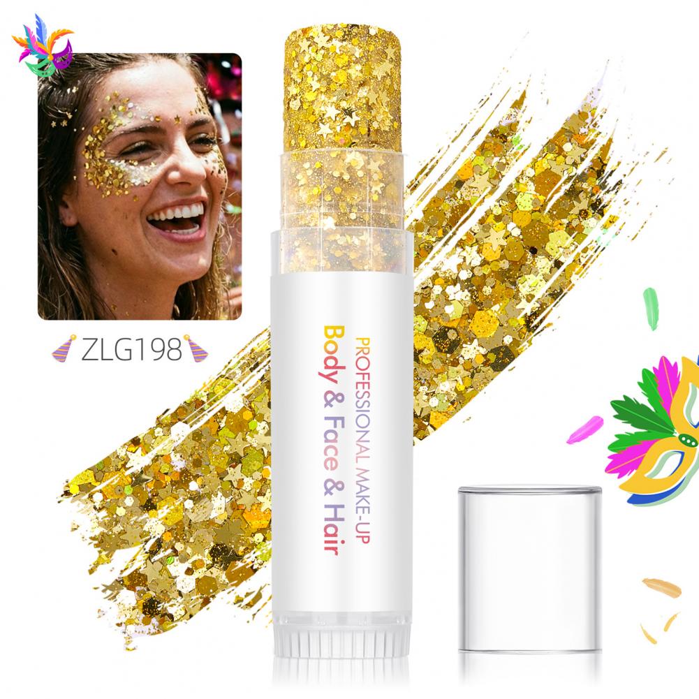 Gel de Glitter Brilhante para  - Body Shimmer Lotion avaliação e preço