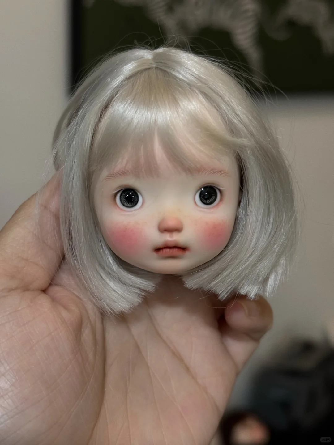 Cabeça de boneca escura amy k2 - Just Beauty Makeup avaliação e preço