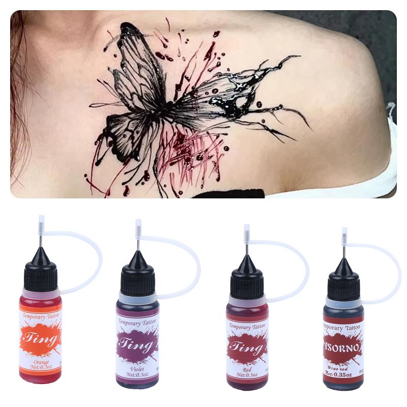 Tinta de tatuagem temporária c - Beauty Juice Makeup avaliação e preço