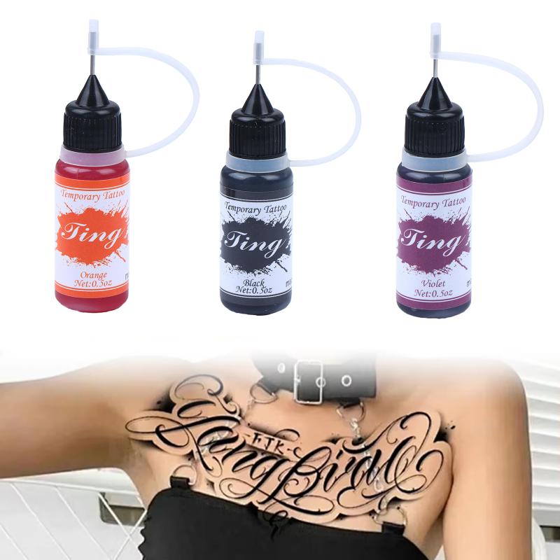 Tinta de tatuagem temporária c - Beauty Juice Makeup avaliação e preço